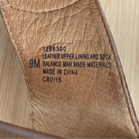 Söfft Brown Leather Block Heel Sandals – Size 9M - Picture 10 of 13